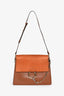 Chloe Brown Suede and Leather 'Faye' Medium Shoulder Bag