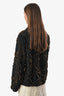 Dries Van Noten Black Embellished Blazer Size 38