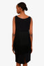 Moschino Black Fringe Tank Top Estimated Size 8