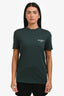 Balmain Green Cotton Logo Short Sleeve T-Shirt Size S
