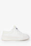 Ganni White Leather Sporty Mix Monochrome Sneakers Size 36