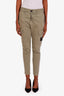 Stone Island Green Cotton Cargo Pants Size 28 Mens