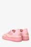 Stuart Weitzman Light Pink Rubber Leather Brooklyn Sneaker Size 10