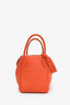Hermès 2012 Orange Clemence Lindy 30
