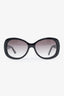 Cartier Black Oval Frame Sunglasses