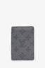 Louis Vuitton Grey Leather Monogram Pocket Organizer