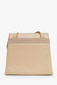 Salvatore Ferragamo Beige Leather Shoulder Bag