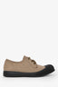 Prada Sport Beige/Black Canvas Trainers Size 6.5