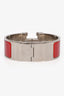 Hermès Red Clic Clac H Bracelet Medium Model