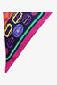 Hermès Multicoloured Printed Silk Triangle Scarf