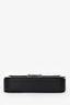 Saint Laurent 2021 Black Leather 'Fermoir' Flap Shoulder Bag