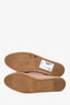 Pre-loved Chanel™ Blush Leather CC Espadrilles Size 37