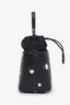 Maison Margiela Black Leather Paint Splatter Crossbody Bag