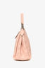 Louis Vuitton 2018 Magnolia Pink Mahina Leather Babylone Chain BB with Strap
