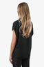 Vince Black Chiffon Sleeveless Blouse Size S