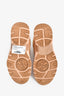 Pre-loved Chanel™ Pink/Beige Suede CC Logo Sneaker Size 35.5