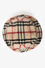 Burberry Beige Cashmere Nova Check Bucket Hat Size L