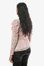 ASTR the Label Nude Lace Poof Sleeve Blouse Size XS