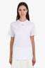 Diesel White Cotton Short Sleeve Logo T-Shirt Size S