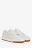 Saint Laurent White Leather Sneakers Size 41 Men's