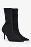 Balenciaga Black Neoprene Sock Knife Boots Size 38