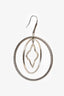 David Yurman Sterling Silver Quatrefoil Drop Earrings