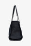 Pre-Loved Chanel™ 2017 18 Navy Denim Small Deuville Tote