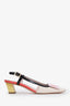 Roger Vivier Multicolour Patent Leather Belle Vivier 45 Slingback Pumps Size 37