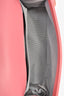 Pre-loved Chanel™ 2016-17 Pink Calfskin Leather Chevron Old Medium Boy Bag SHW