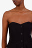 Veronica Beard Black Arlette Bustier Top Size 2