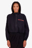 Prada Sport Black Nylon Cropped Jacket Size XS