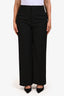 Frame Black Relaxed Trousers Size 10