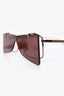 Gucci Pink GG0363S Flip Up Rectangular Sunglasses
