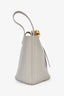 Loewe Grey Leather Pebble Mini Bucket Bag