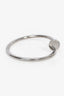 Cartier 18K White Gold Diamond Juste un Clou Bracelet Medium Model Size 16