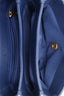 Pre-loved Chanel™ 2019 Blue Quilted Calfskin Leather Metal Top Handle Envelope Flap
