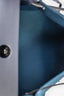 Hermès 2019 Noir/Bleu Canvas Leather Herbag 31