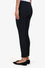 Roland Mouret Navy High Rise Fitted Pants Size 2