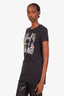 Hermès Black 'Della Cavalleria' T-shirt Dress Size 34