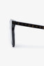 Louis Vuitton Black Round Frame Logo Sunglasses