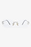 Cartier Silver Frame Signature C de Cartier Glasses