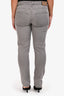 Brunello Cucinelli Grey Denim Skinny Jeans Size 48