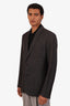 Christian Dior Grey Cotton Linen Single Breasted Blazer Size 52 Mens