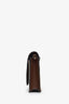 Burberry Brown Leather House Check Hampshire Crossbody Bag