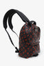 Louis Vuitton 2016 Black/Red Monogram Infrarouge Palm Springs PM Backpack