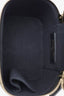 Pre-loved Chanel™ 2021 Black Quilted Lambskin Mini Vanity Case with Pearl Chain