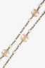 Pre-loved Chanel™ Pearl CC Logo Long Necklace