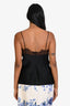 Anine Bing Black Silk 'Mael Camisole' Tank Top Size S