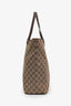 Gucci Beige Vintage GG Canvas Bucket Tote