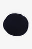 Pre-loved Chanel™ Navy Wool Newsboy Hat